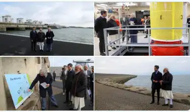 PM Modi Visits Dutch Dam Afsluitdijk, Seeks Collaboration in Water Management