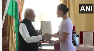 PM Modi Receives Sweden's Top Honour, Royal Order Of Polar Star