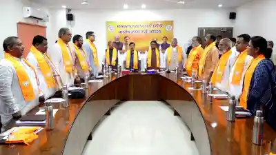 Nitin Nabin chairs Odisha BJP core committee meet, discusses organisational matters