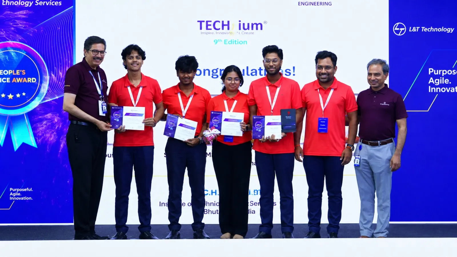 ITER students win ‘Peoples’ Choice Award’ at TECHgium 2026