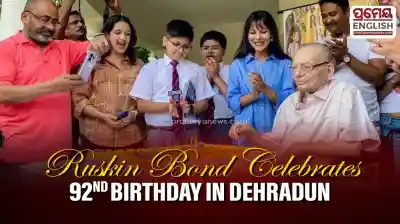 Indian Literary Icon Ruskin Bond Celebrates 92nd Birthday in Dehradun With Latest Book Launch