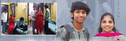 Mother-Son Duo from West Godavari Pass AP 10th Exams Together, Creating a Heartwarming Tale of Perseverance



