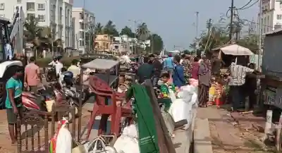 Demolition drive in Bhubaneswar’s Salia Sahi; 81 structures razed for road project