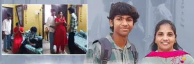 Mother-Son Duo from West Godavari Pass AP 10th Exams Together, Creating a Heartwarming Tale of Perseverance