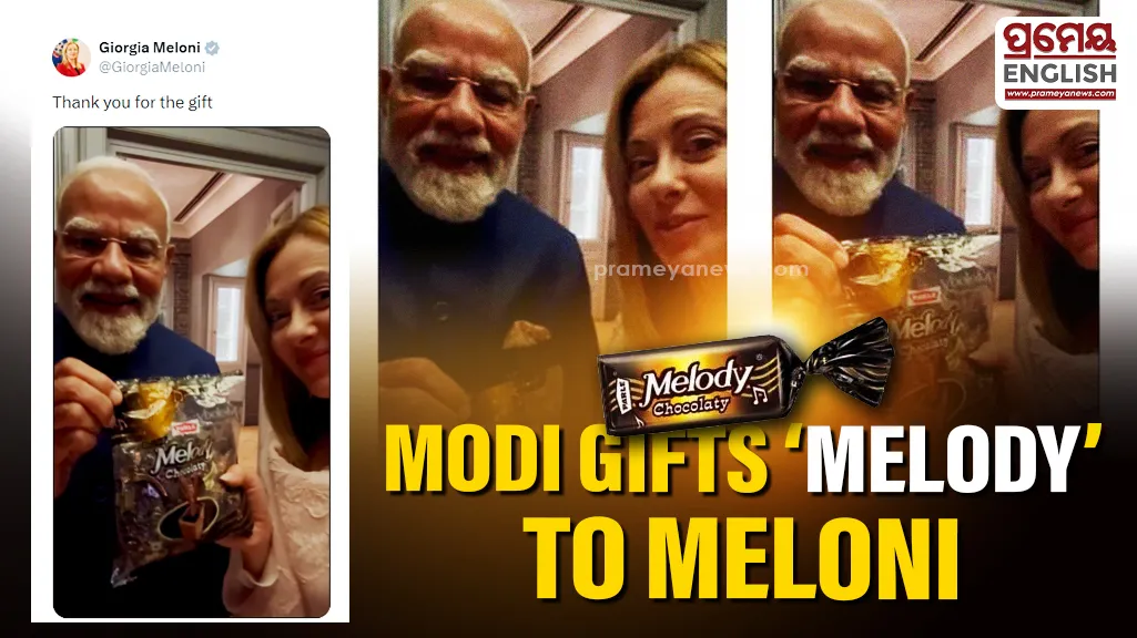 PM Modi gifts 'Melody' toffees to Italian PM Meloni in sweet gesture