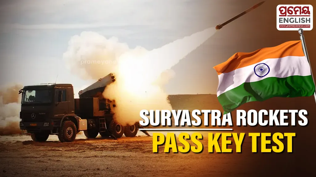 Private-sector defence company Nibe Limited has achieved a significant milestone with the successful firing trials of its Suryastra long-range rockets at the Integrated Test Range (ITR) in Chandipur, Balasore district, Odisha.