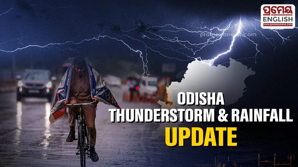 Odisha thunderstorm alert issues urgent lightning and hail warning for ten major districts