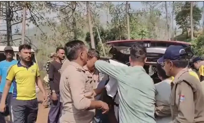 5 killed as car falls into 400m gorge near Nainital's Bhawali Bypass