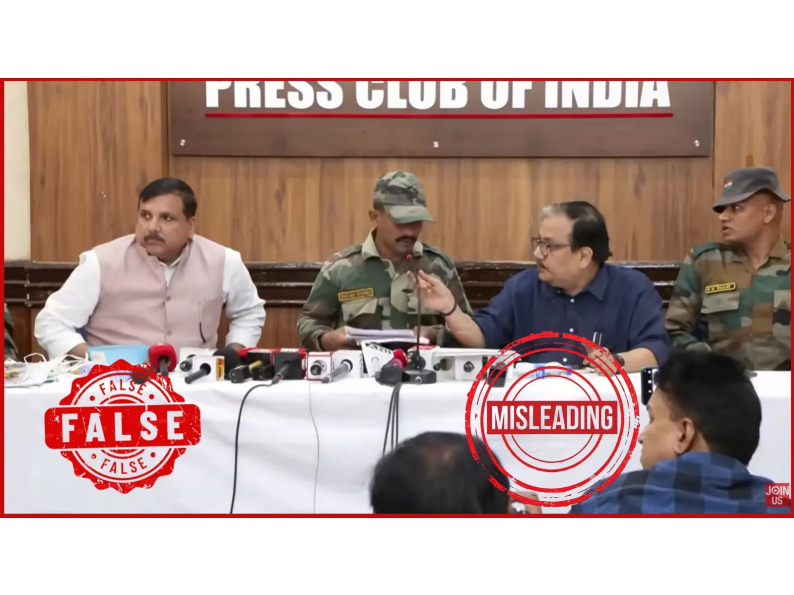 Indian Army debunks viral press conference video, calls it bid to malign force's image