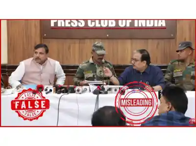 Indian Army debunks viral press conference video, calls it bid to malign force's image