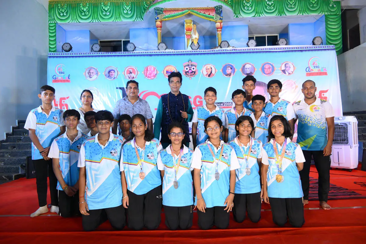Pandit Jitu Das inspires TSG Gurukul students with life changing guidance in Bhubaneswar