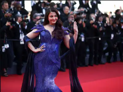 Cannes Queen Aishwarya Rai Bachchan exudes glam in Amit Aggarwal's sculptural gown