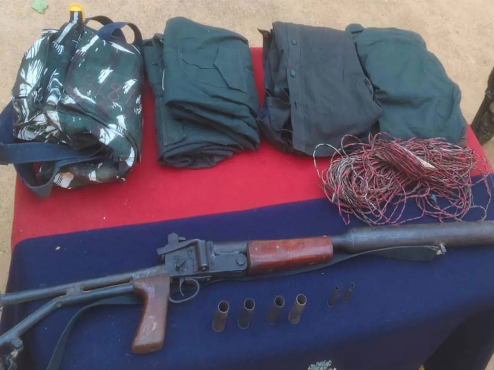 Rifles, BGL launchers, detonators seized in C'garh during anti-Naxal operation