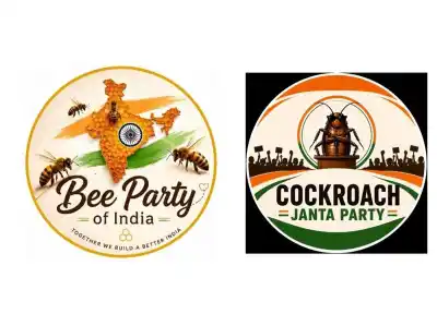 Rise of India's new satirical parties: Cockroach Janata Party and Bee Party of India