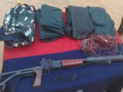 Rifles, BGL launchers, detonators seized in C'garh during anti-Naxal operation