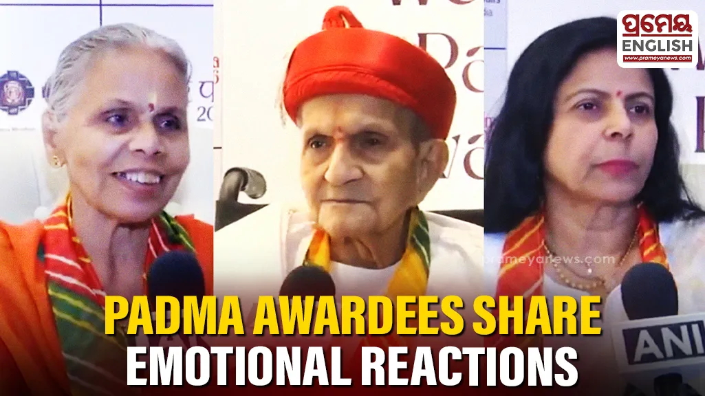 "It is great honour": Padma Shri awardees Dharmiklal Chunilal Pandya, Sunita Godbole, Tripti Mukherjee express gratitude ahead of Rashtrapati Bhavan ceremony