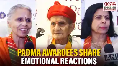 "It is great honour": Padma Shri awardees Dharmiklal Chunilal Pandya, Sunita Godbole, Tripti Mukherjee express gratitude ahead of Rashtrapati Bhavan ceremony