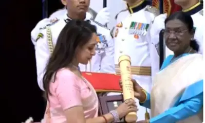 Dharmendra honoured posthumously with Padma Vibhushan, wife Hema Malini receives on his behalf