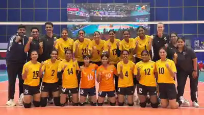 Unstoppable India Blasts into CAVA Volleyball Semifinals After Demolishing Kyrgyzstan