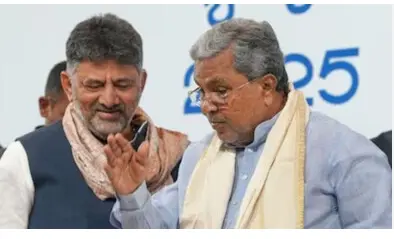 Karnataka CM Siddaramiah, DK Shivakumar depart for Delhi amid buzz around leadership change