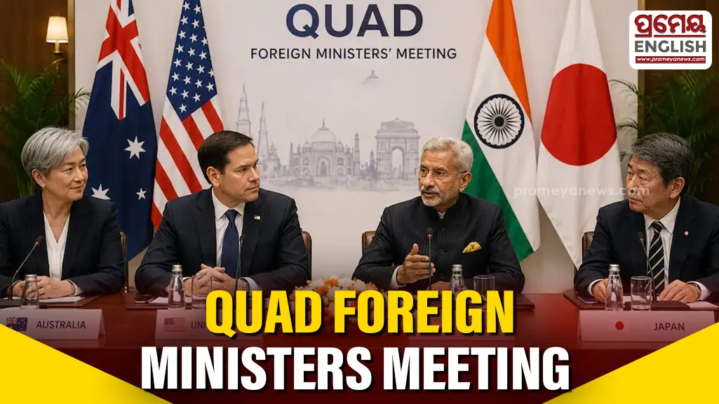 Quad Foreign Ministers Meeting Unites Global Powers in New Delhi For Strategic Security Talks