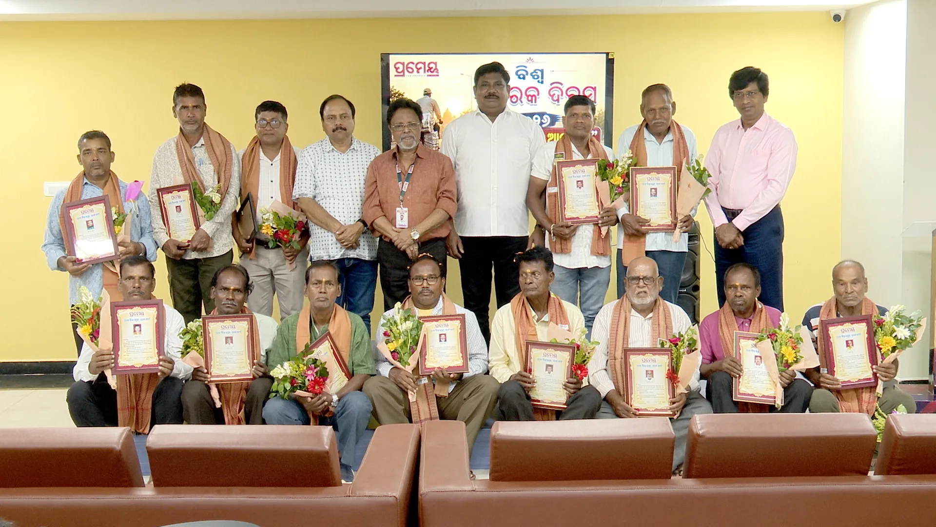 Prameya celebrates World Hawkers Day 2026, honours 13 newspaper hawkers