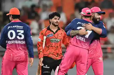 Rajasthan Royals Crush Sunrisers Hyderabad To Set Up Qualifier Two Clash With Gujarat Titans