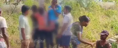 Tension over power outage in Deogarh, villagers tie electricity workers to pole