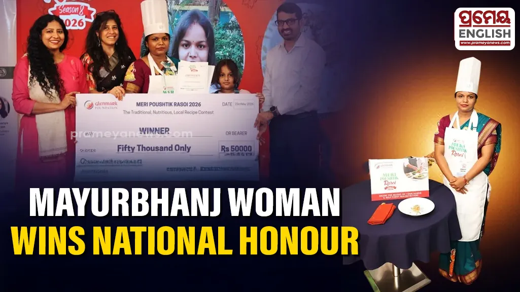 Mayurbhanj’s Smruti Nayak brings national glory with mahua-based recipe