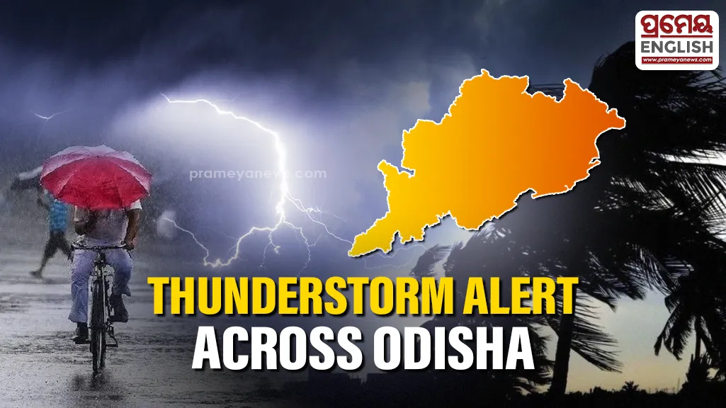 Odisha braces for intense severe storms and heavy rain as IMD issues orange alert