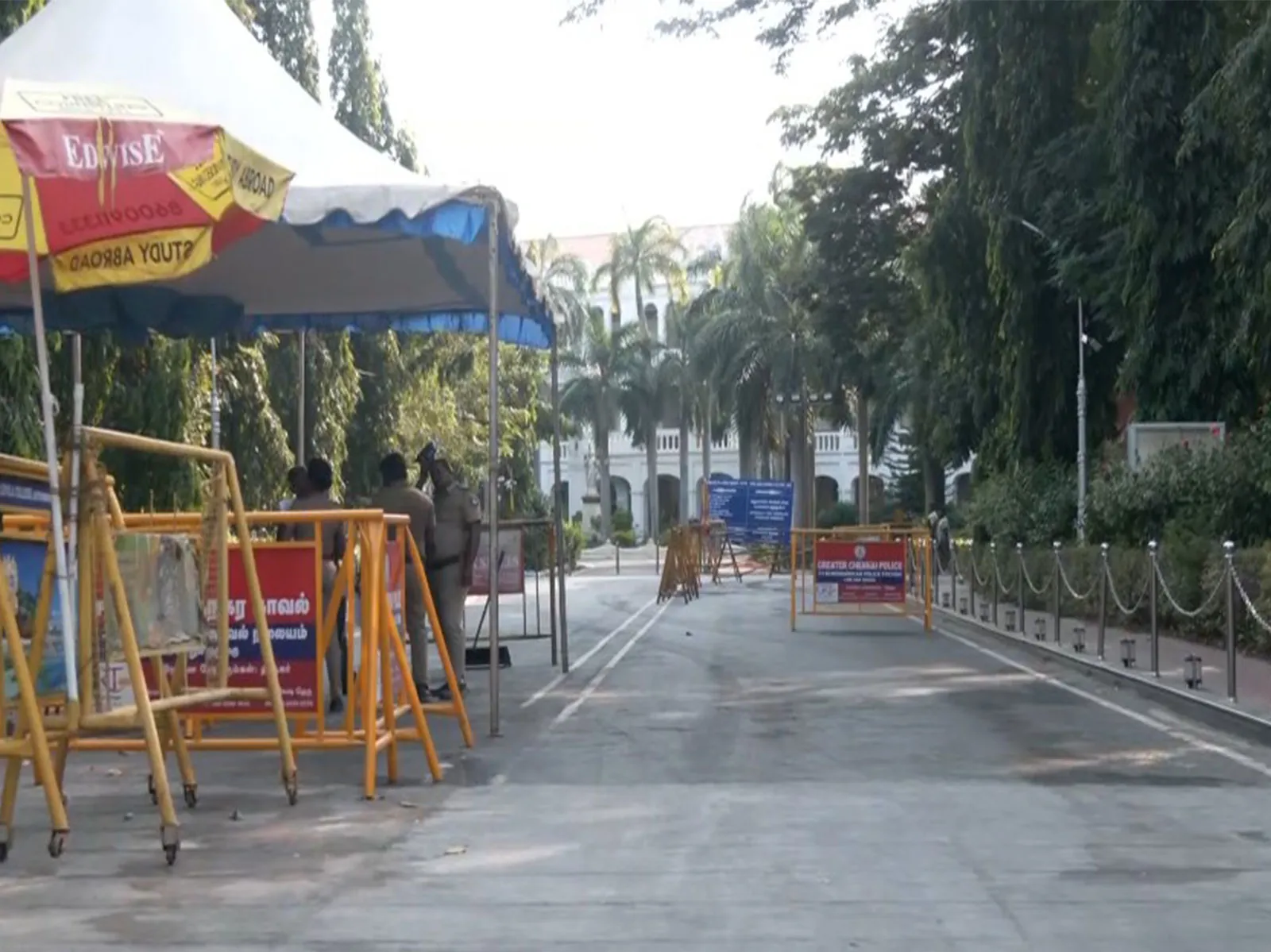 Multi-layer security in place at vote counting centres in Chennai
