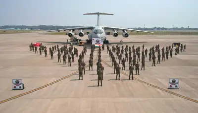 Indian Army contingent leaves for Cambodia for Bilateral Military Exercise