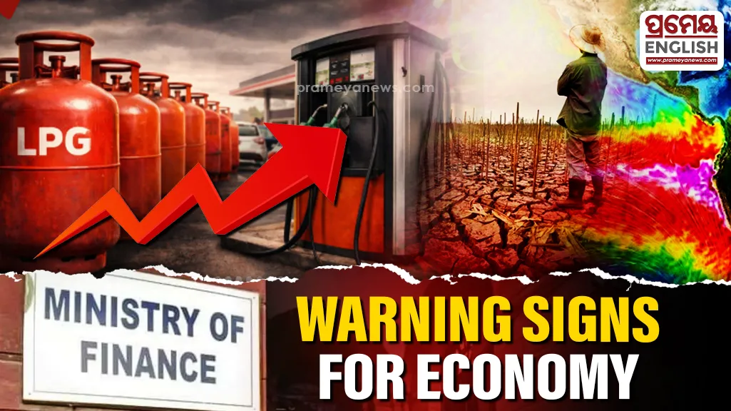 Finance ministry flags oil, inflation and monsoon risks in monthly economic report
