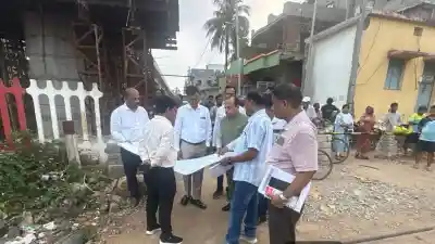 Odisha: Ahead of Rath Yatra, Works Secretary reviews progress of Matiapada ROB, directs timely completion