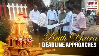 Odisha: Ahead of Rath Yatra, Works Secretary reviews progress of Matiapada ROB, directs timely completion