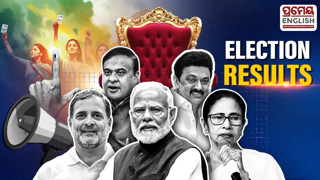 Assembly Election Results 2026 Live Counting Starts at 8 AM for Five States and UT
