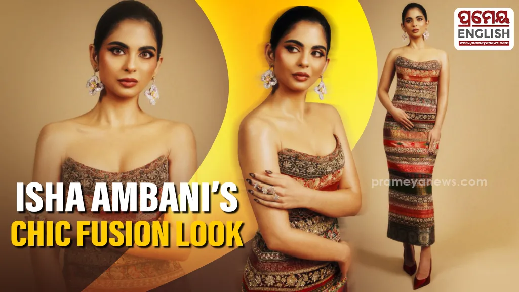Isha Ambani’s latest look blends Indian heritage with contemporary fashion