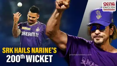 Shah Rukh Khan hails Sunil Narine after milestone 200th IPL Wicket