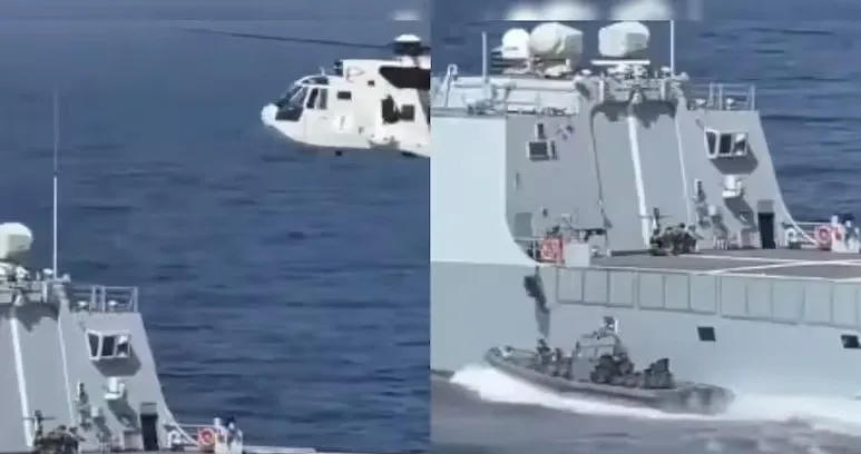 Pakistan Navy Rescues Stranded Indian Ship MV Gautam in Arabian Sea