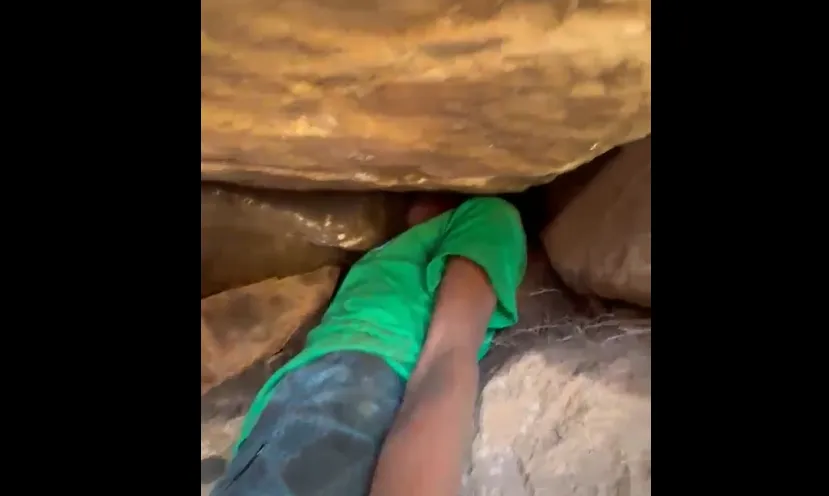 Minor boy trapped in stone groove in Nayagarh, rescue on