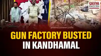 Illegal gun manufacturing unit busted in Kandhamal, one arrested