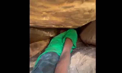 Minor boy trapped in stone groove in Nayagarh, rescue on