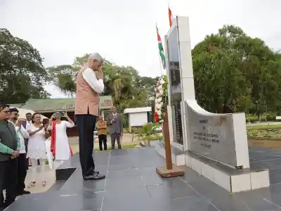 External Affairs Minister S Jaishankar Honours Girmitya Heroes at Marienburg Monument In Suriname