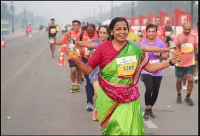 World Athlete Day: Odisha woman redefines marathon running in handloom sarees