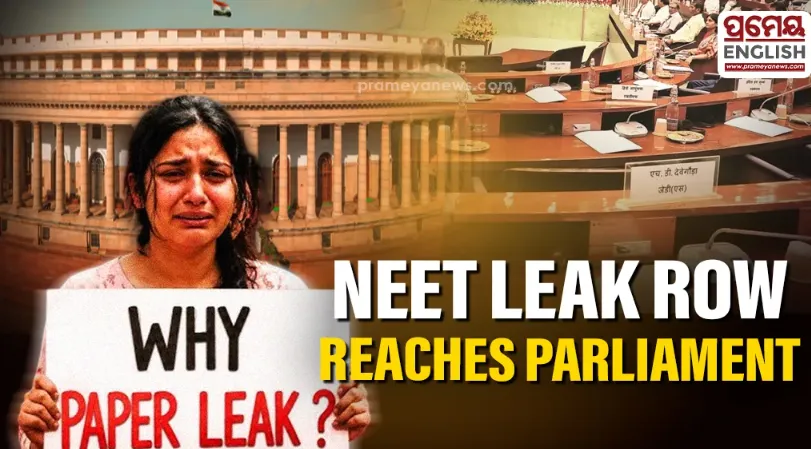 Parliamentary panel to meet today amid NEET-UG paper leak row