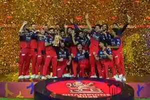 Royal Challengers Bengaluru beat Gujarat Titans by five wickets to claim cricket crown