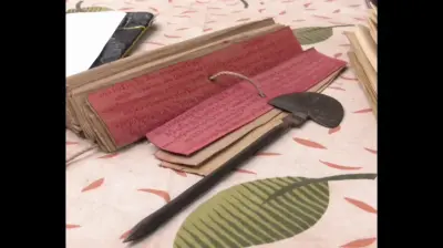 Cuttack artisan keeps Odisha’s Palm-Leaf manuscript tradition alive