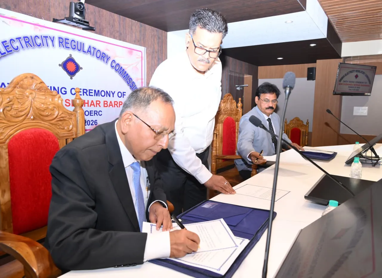 Sudhanshu Sekhar Barpanda sworn in as OERC Member

