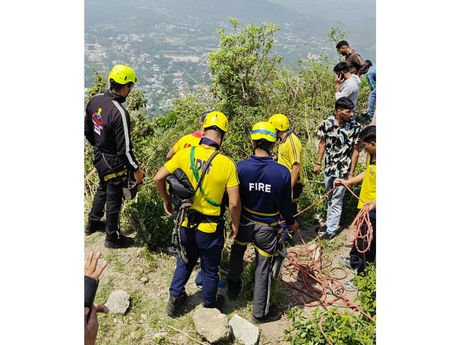 4 killed as car plunges into deep gorge in Mussoorie