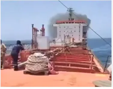 India Condemns Attack on Vessel Near Oman; 21 Indian Crew Members Rescued, Three Missing
